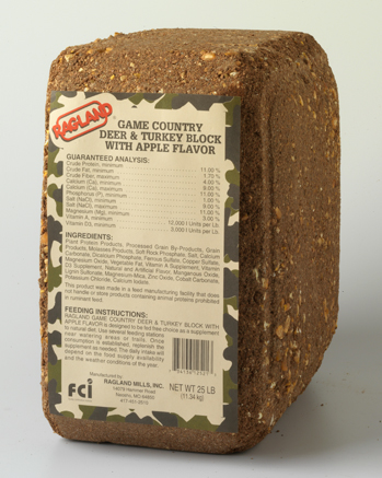 Game Country Deer Block